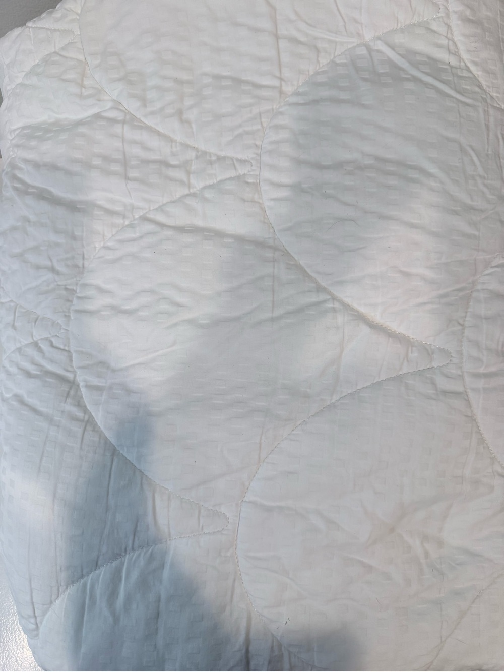 White Quilted Mattress Protector Pad - Soft Comfort